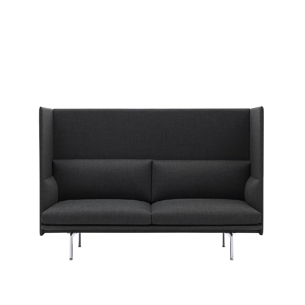 Seipp Sofa Outline Highback Produkte Büro und Arbeiten Sofas für Open Space Büros