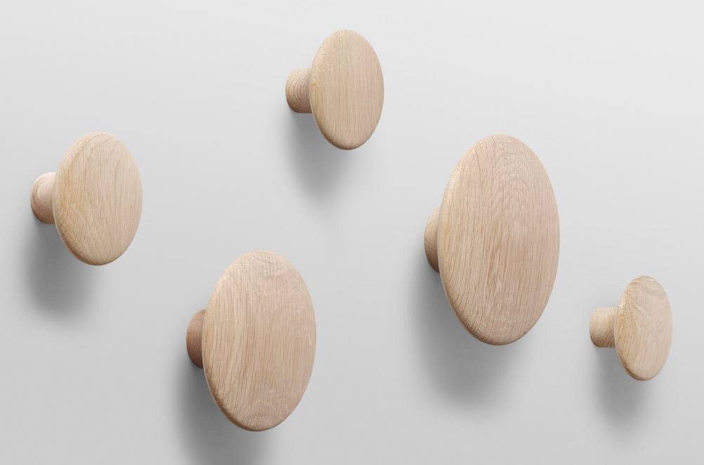 Seipp Garderobenhaken The Dots 5er Set Produkte Wohnen Garderobe