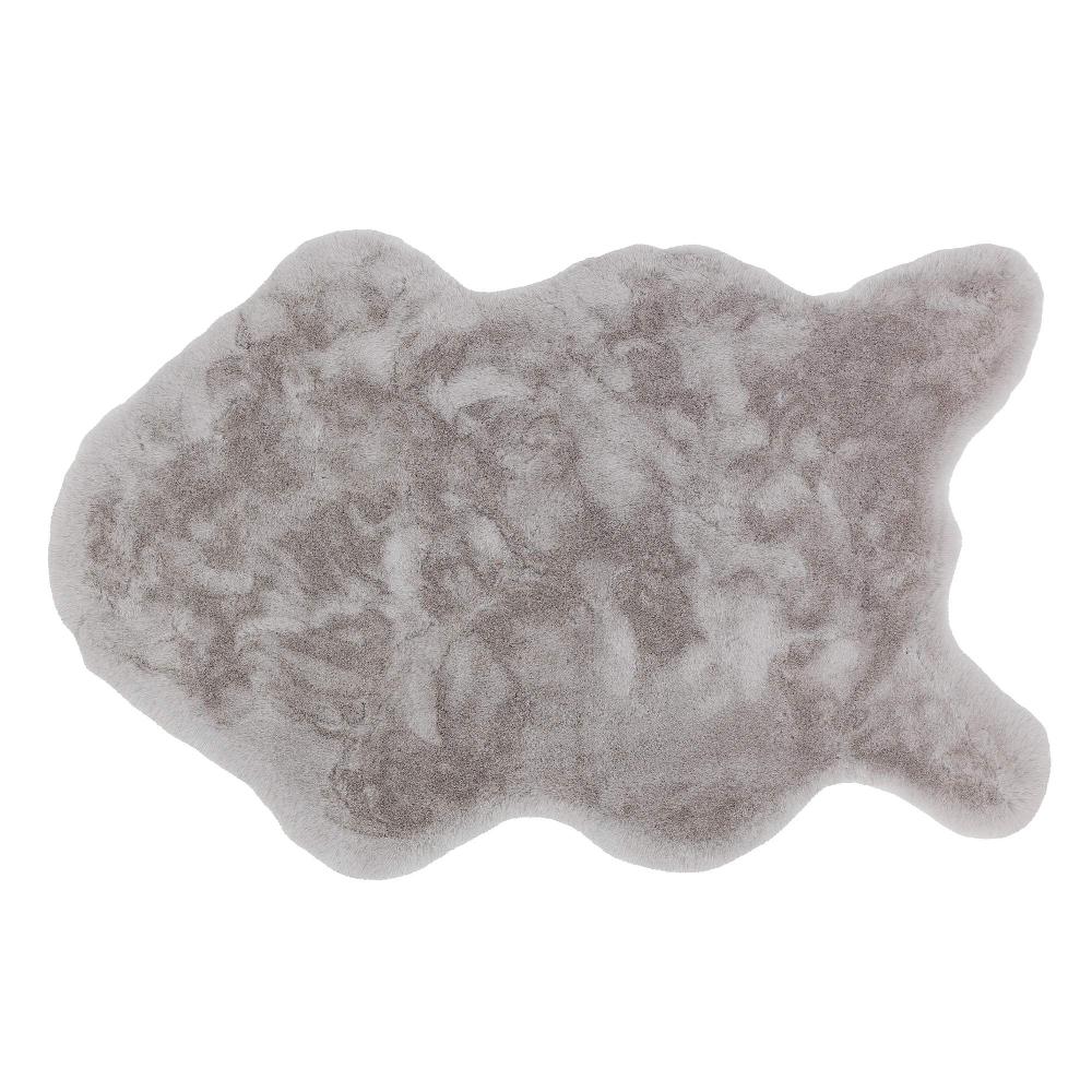 wohndirekt Kunstfellteppich Tender • schaffellform rund oder als Teppich • 100% Polyester
