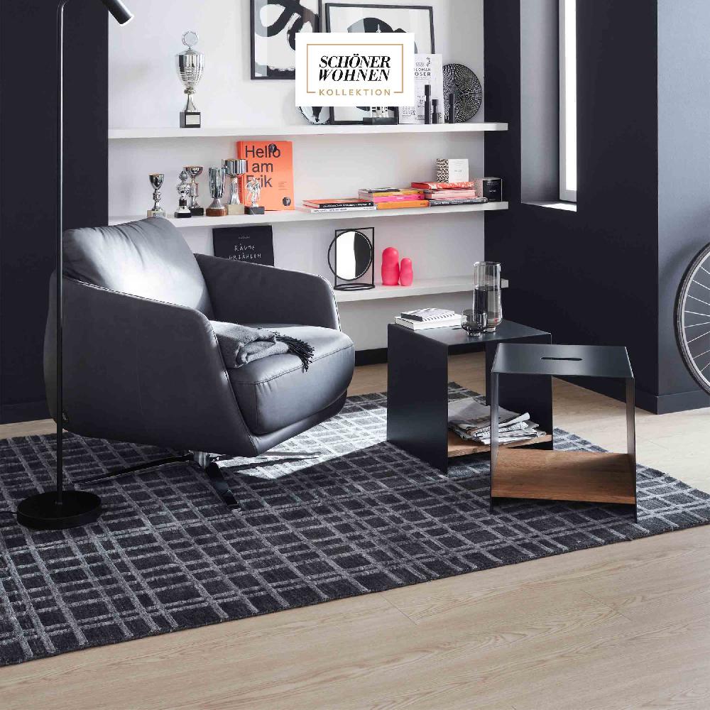wohndirekt Teppich Wohnzimmer COSETTA in 3 Größen und 2 Farben Im Verkauf