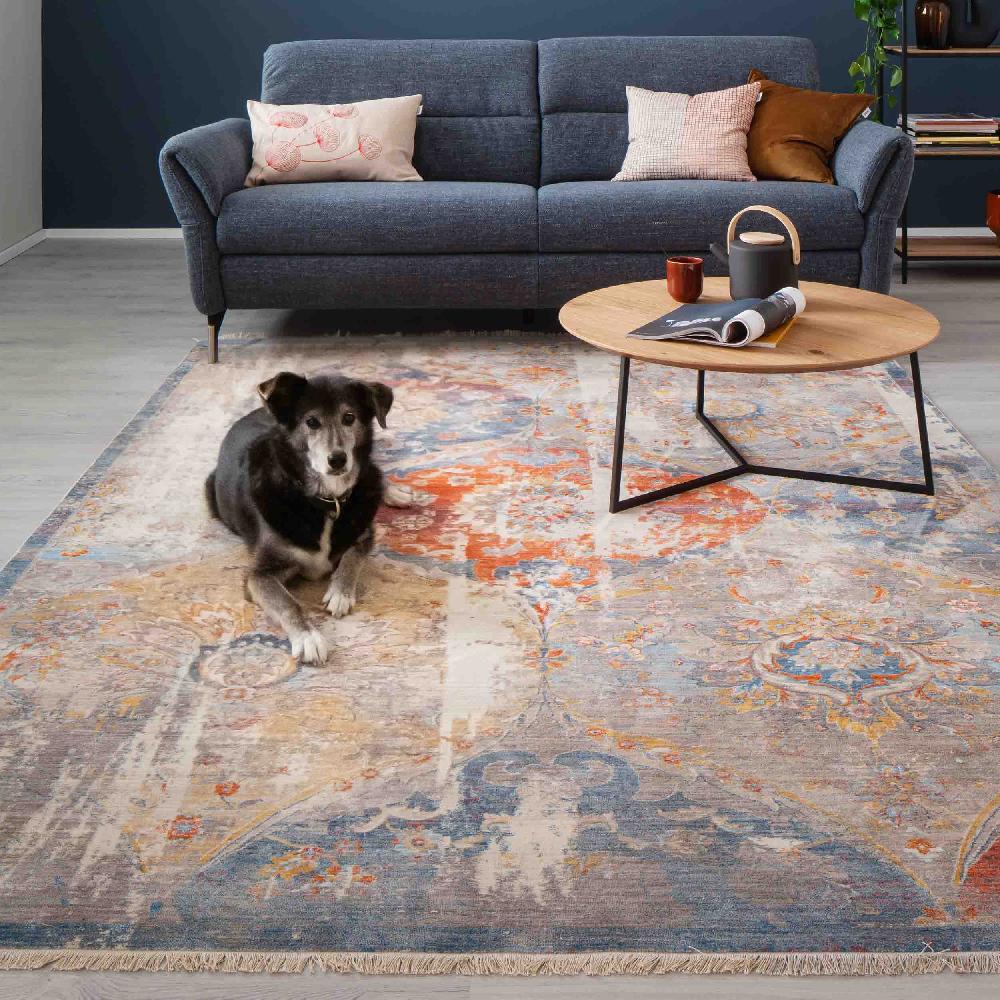 wohndirekt Teppich MYSTIK Wohnzimmer in 4 Größen und 11 Farben Kostenloser Versand