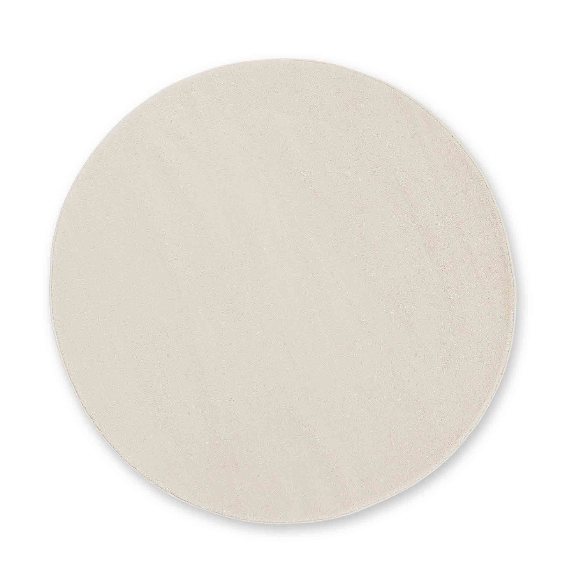 wohndirekt Teppich PURE RUND in 4 Farben