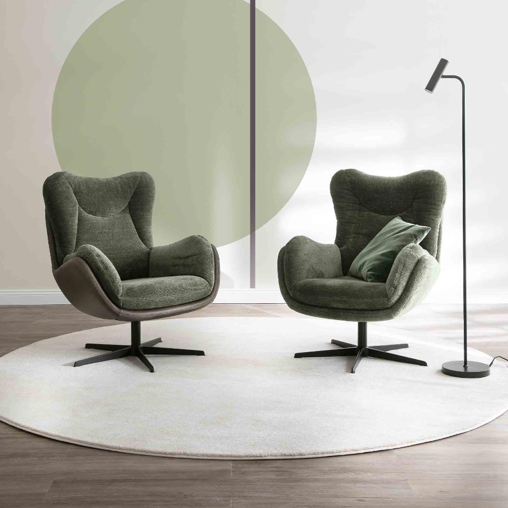 wohndirekt Teppich PURE RUND in 4 Farben Weihnachtsangebot
