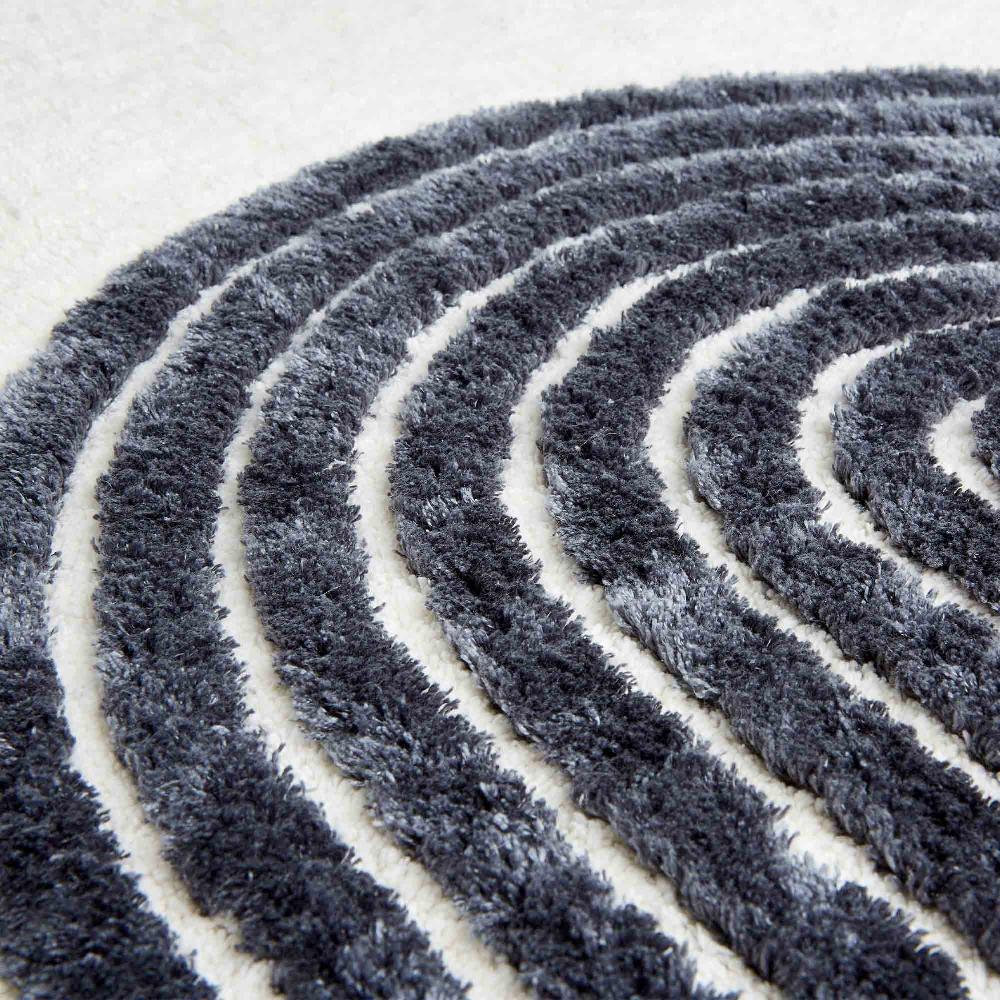 wohndirekt Badematte BARBADOS SEMI-CIRCLE LINIEN in 2 Größen Saisonale Angebote