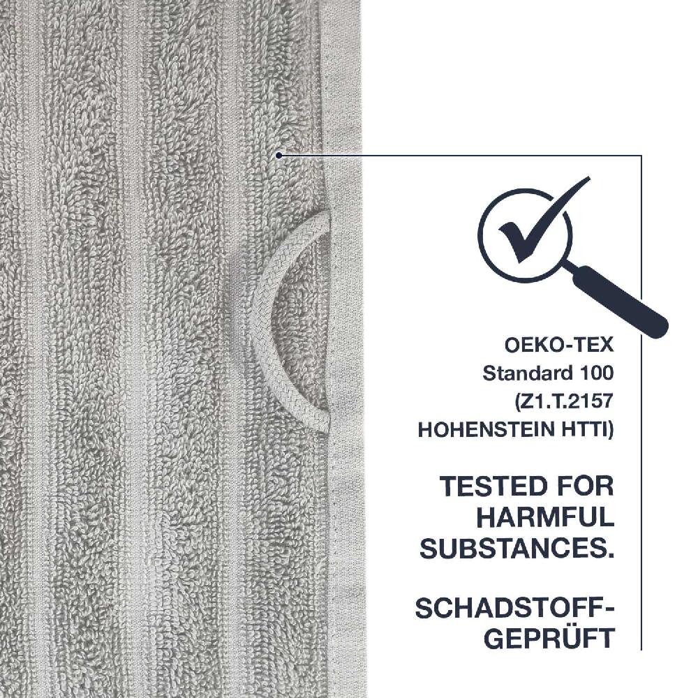 wohndirekt Jessica Handtücher - Naturfaser - Premium Qualität - 50x100cm Nur für heute