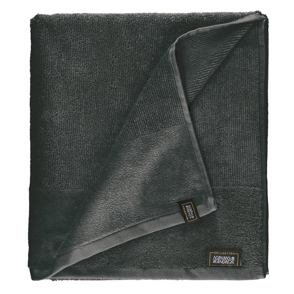wohndirekt Badetuch mit Velourborte 100 x 150 cm Super Rabatt