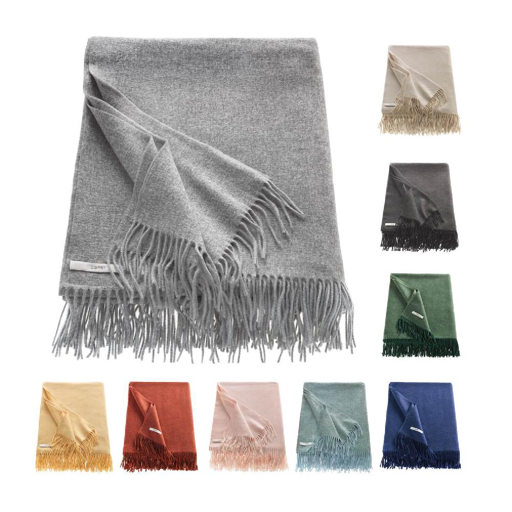wohndirekt Tagesdecke Melange Plaid • 150x200cm • In Deutschland hergestellt
