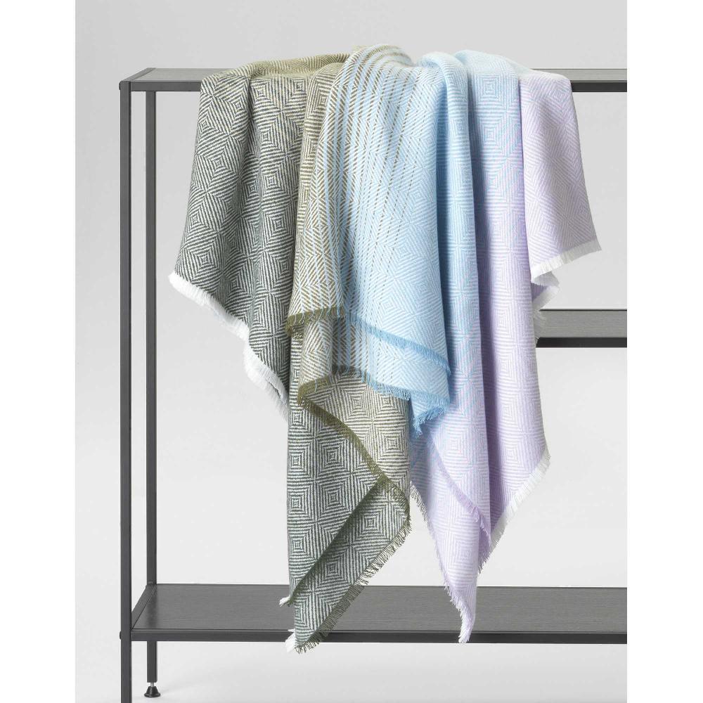wohndirekt Mehrfarbiges Jacquard Plaid August 150x180 cm Verkauf