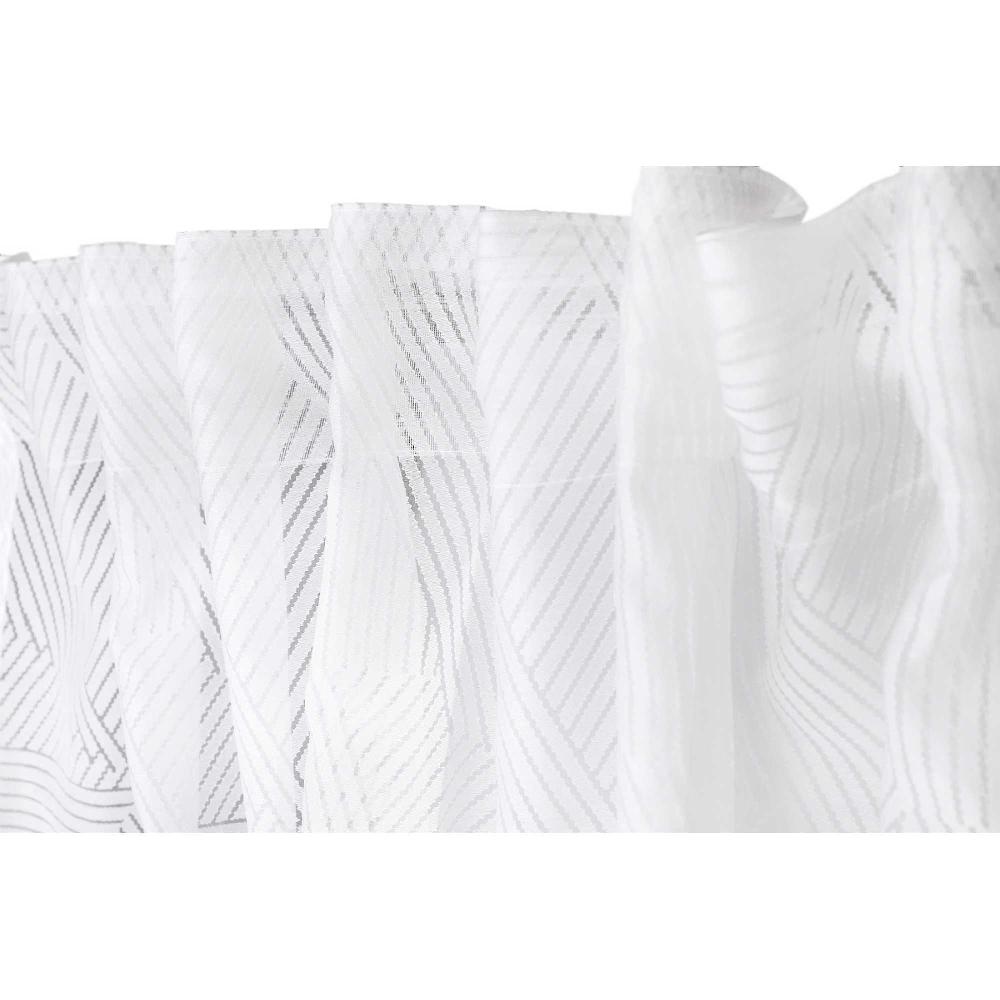 wohndirekt Schlaufenvorhang Bethany transparent mit Ausbrenner Schlussverkauf