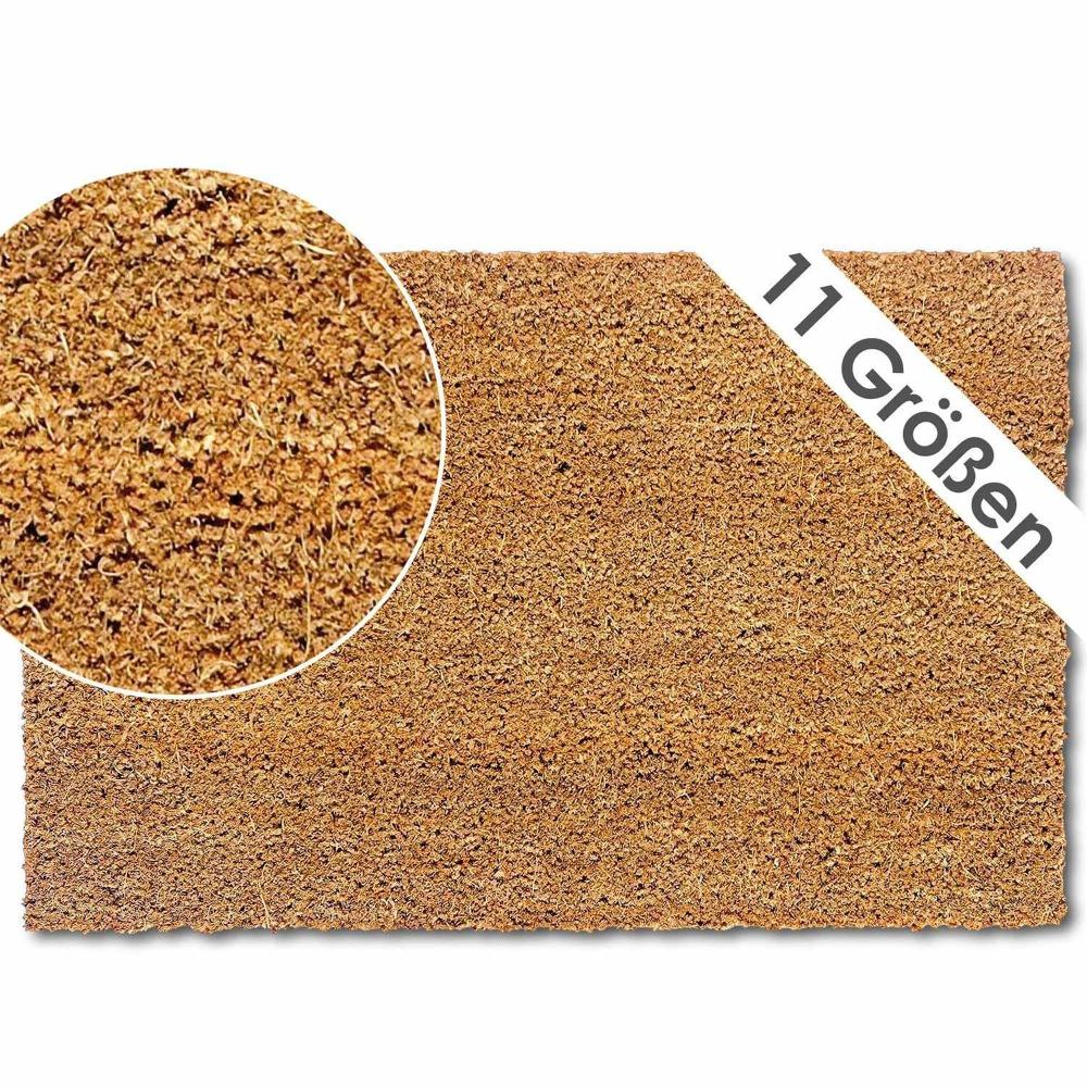wohndirekt Kokosmatte Keira • 100% Naturfaser • schnittfest • Höhe 1 6 cm