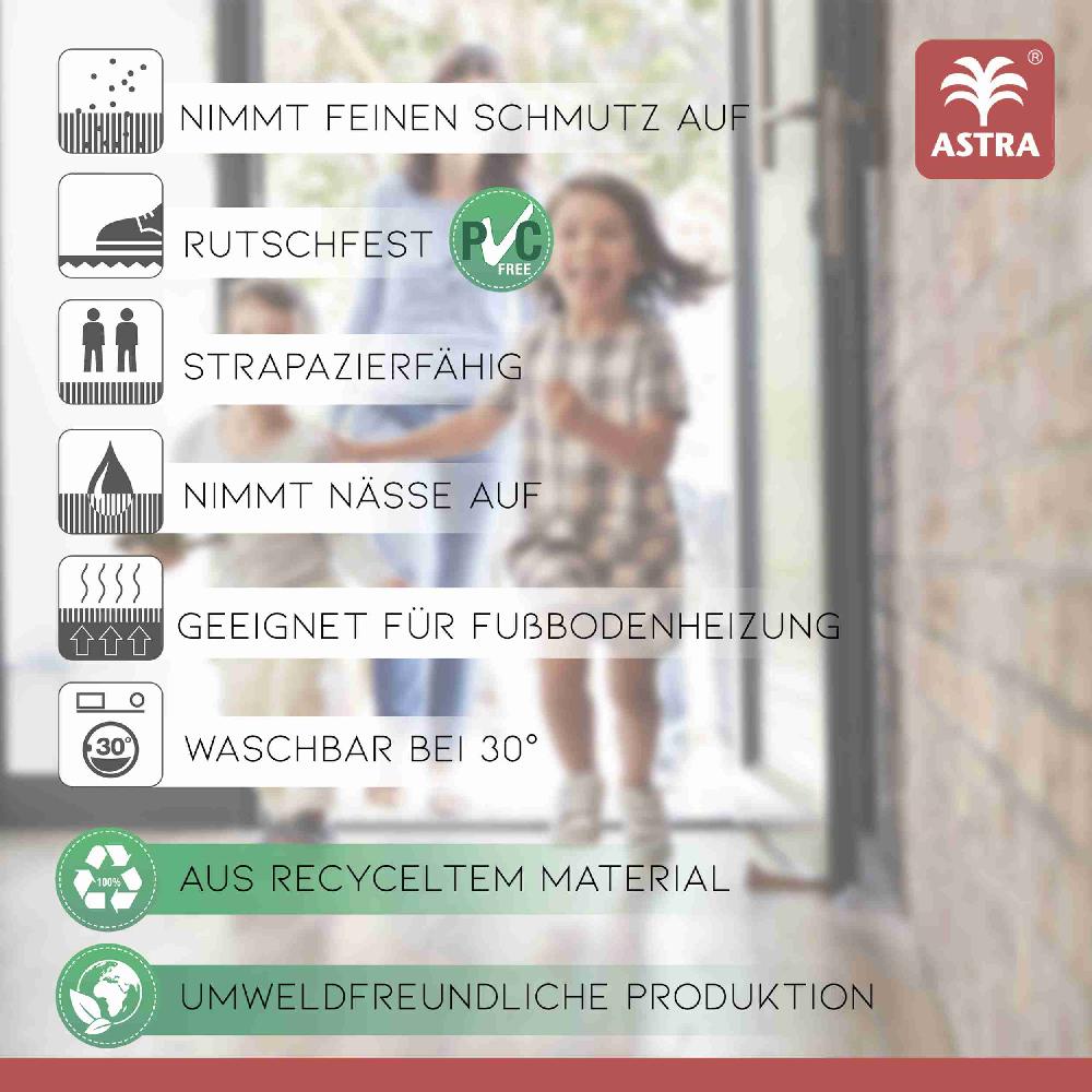 wohndirekt Fußmatte FELICIDO taupe in 2 Größen Black Friday