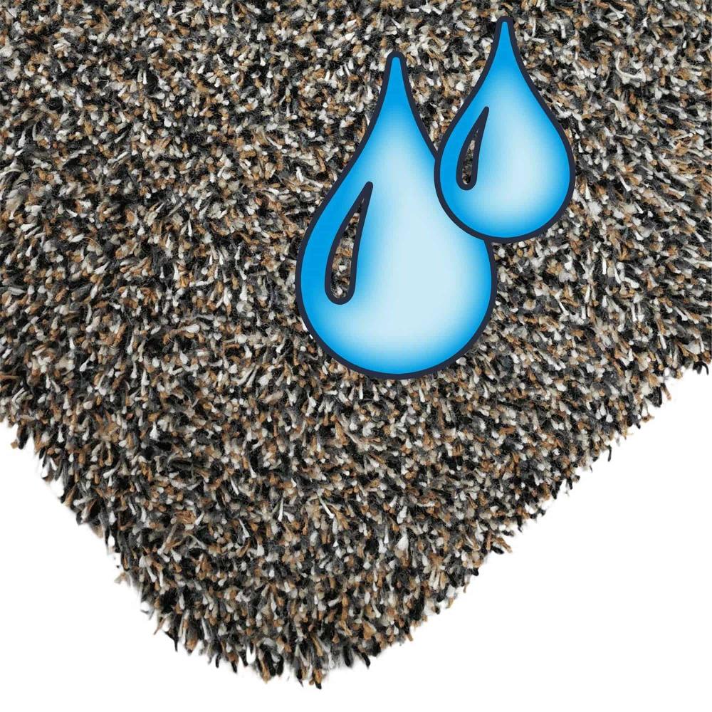 wohndirekt "Magic Doormat" - Rutschfeste dünne Schmutzfangmatte mit hoher Wasseraufnahme Neueste Mode