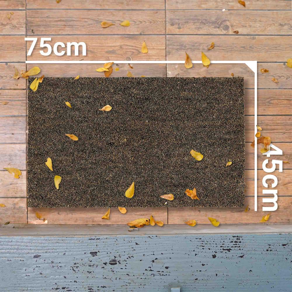 wohndirekt Kokos Fussmatte COCO SHAPE COLOR in 2 Designs Riesige Ersparnisse