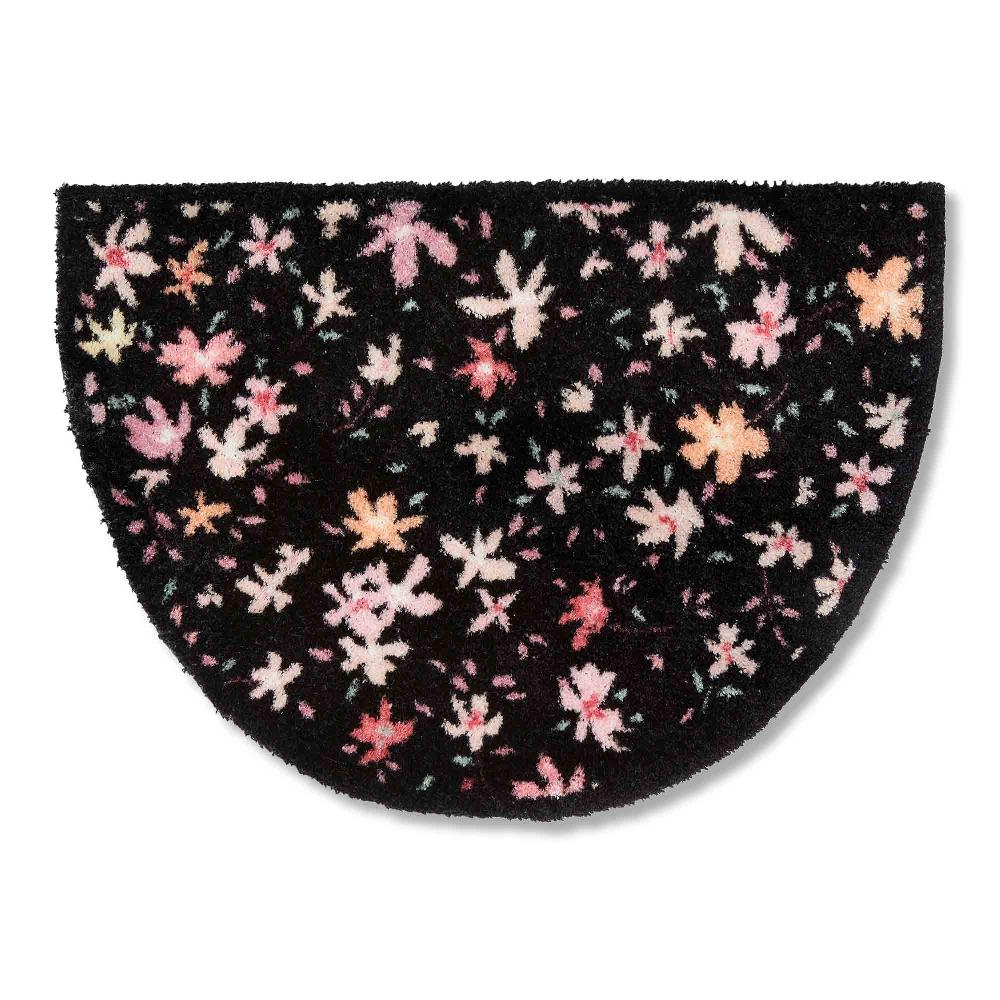 wohndirekt Fußmatte innen PURE & SOFT halbrund in 7 Designs