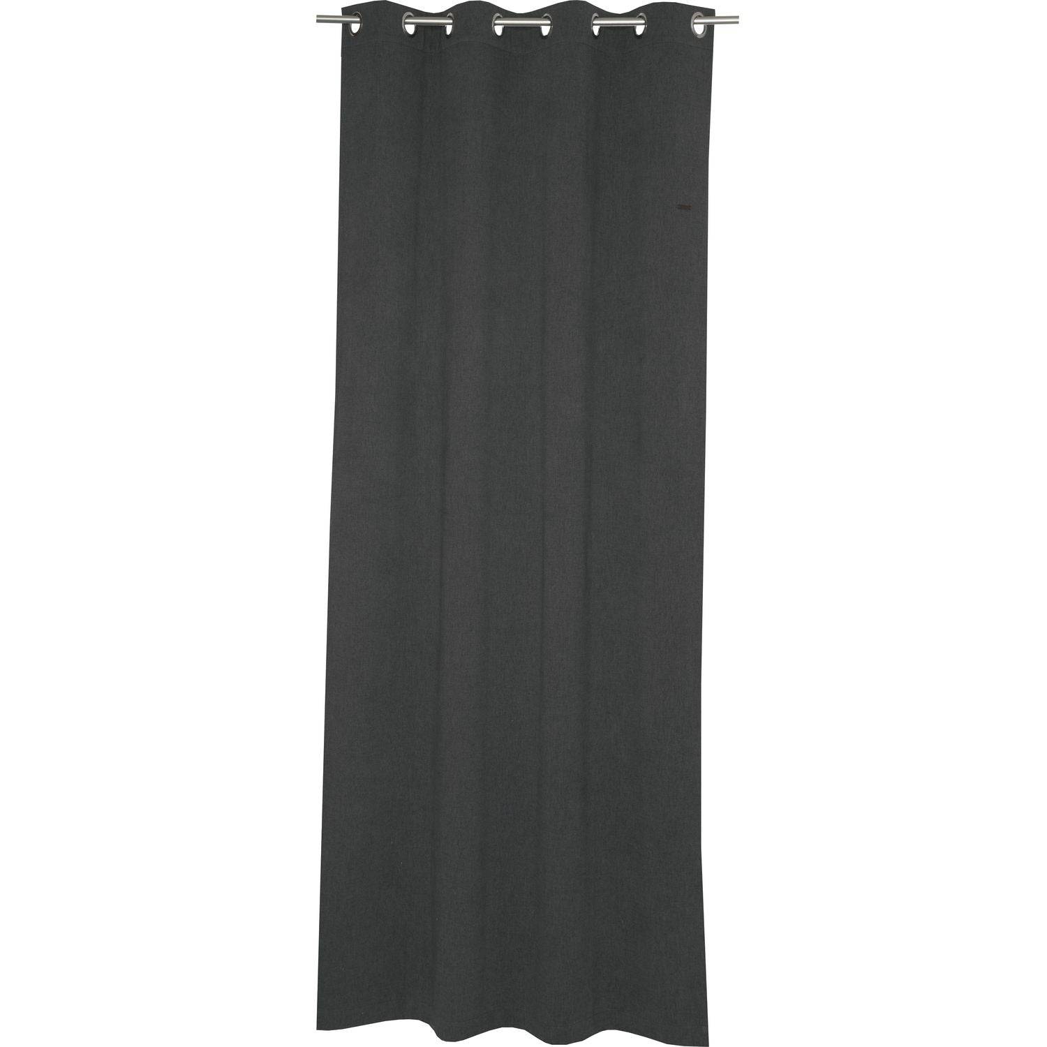 wohndirekt Ösenvorhang Harp • 140 x 250 cm • große Farbauswahl Nur für heute