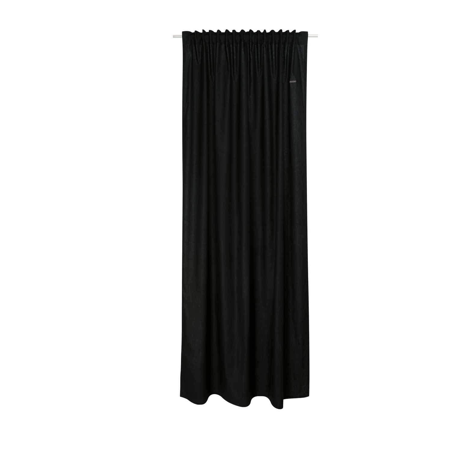 wohndirekt Blickdichter Vorhang Neo • mit verdeckten Schlaufenband • aus "Better Cotton" nachhaltiger Baumwolle • 130 x 250 cm Bis zu 55% Rabatt
