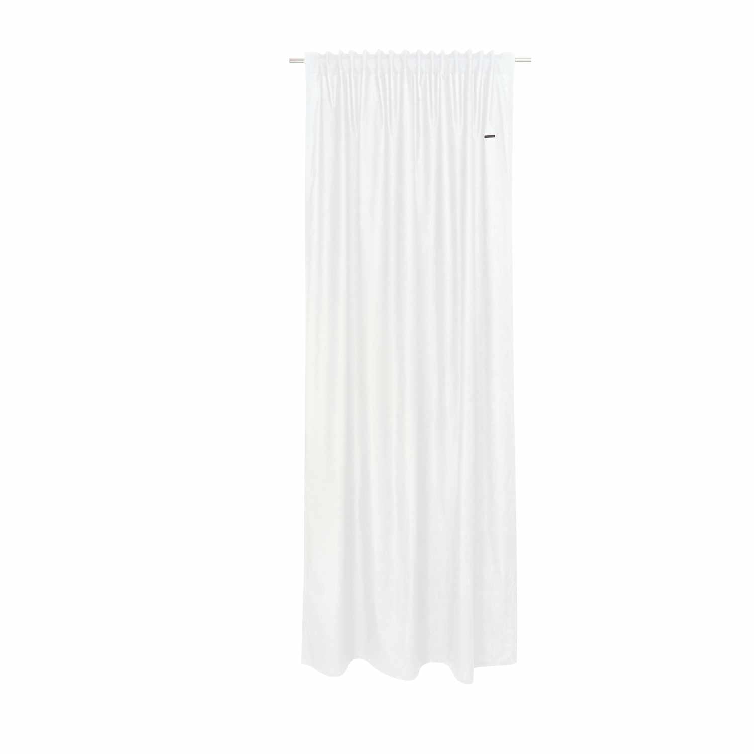wohndirekt Blickdichter Vorhang Neo • mit verdeckten Schlaufenband • aus "Better Cotton" nachhaltiger Baumwolle • 130 x 250 cm Bis zu 55% Rabatt