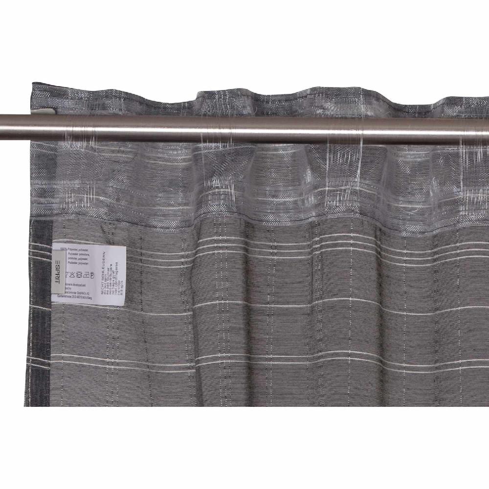 wohndirekt Transparenter Vorhang Jil • mit verdeckten Schlaufenband • aus recycelten Garnen • 130 x 250 cm Discount Store für neue Produkte