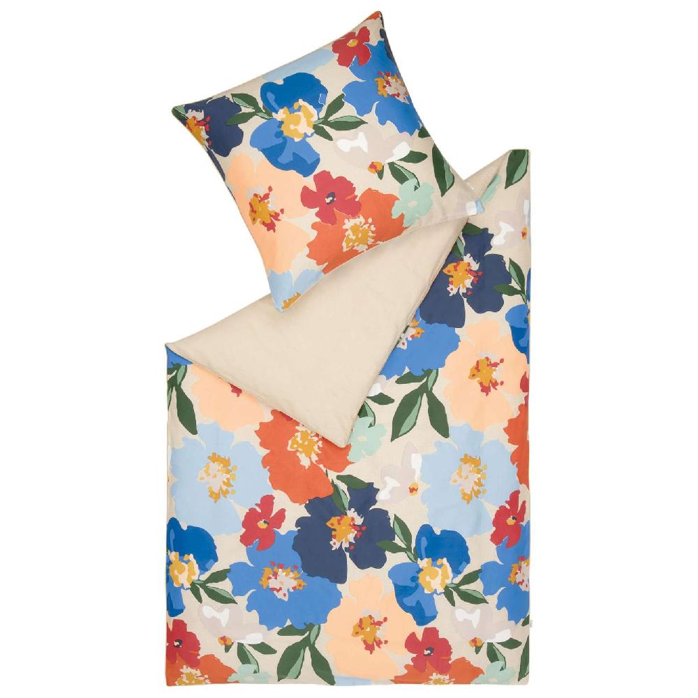 wohndirekt Satin Bettwäsche Charlottemit floralem Muster
