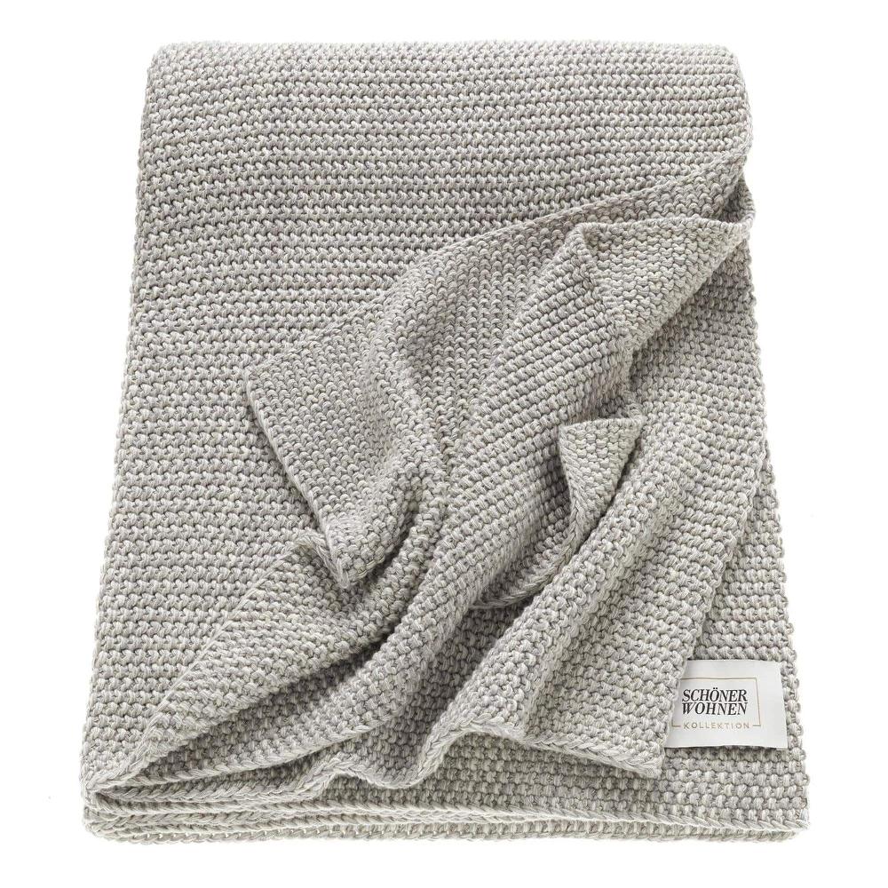 wohndirekt Kuscheldecke Melange • 100% Baumwolle • 130 x 170 cm Osterangebot