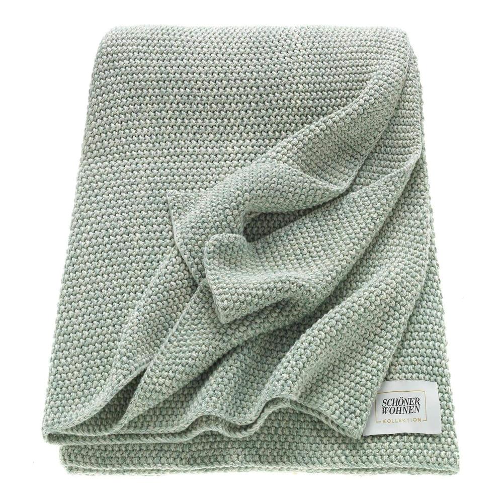 wohndirekt Kuscheldecke Melange • 100% Baumwolle • 130 x 170 cm Osterangebot