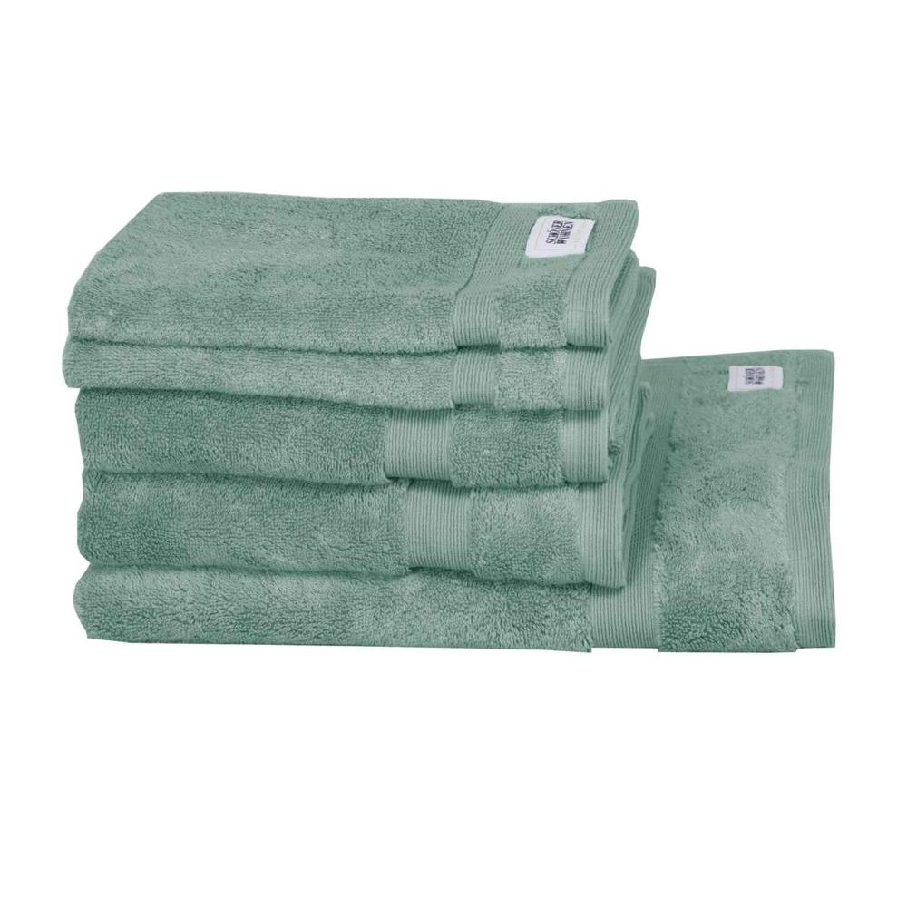 wohndirekt Handtuch 5er Set Cuddly • 2 Gästehandtücher 2 Handtücher 1 Badetuch • 100% Baumwolle Online Outlet