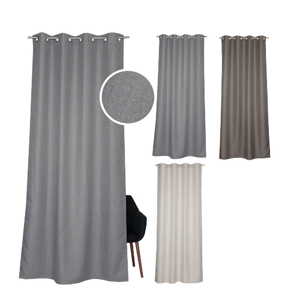 wohndirekt Ösenvorhang Opaco • verdunkelnd • 140 x 250 cm Blitzangebot