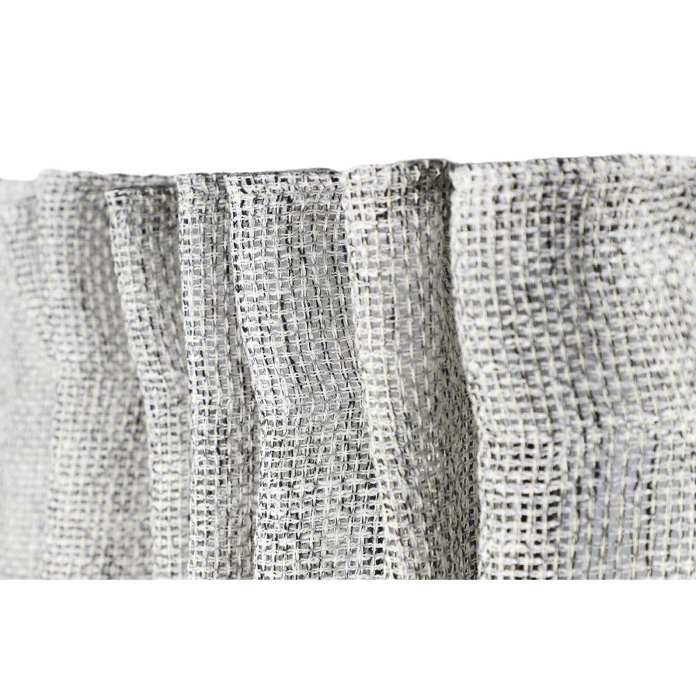 wohndirekt Schlaufenvorhang Bright transparent in Netzlook 130 x 250 cm Neuheiten