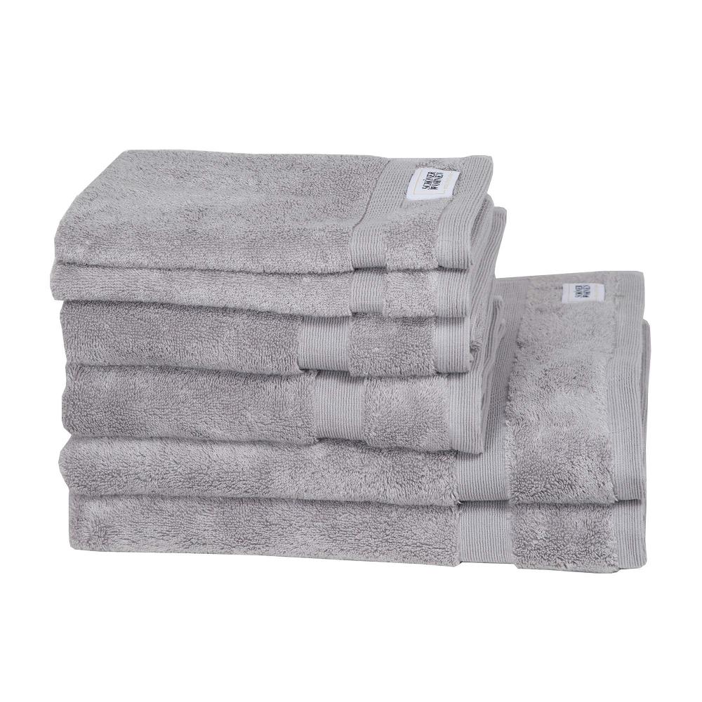 wohndirekt Handtuch 6er Set Cuddly • 2 Gästehandtücher 2 Handtücher 2 Badetücher • 100% Baumwolle Saisonale Angebote