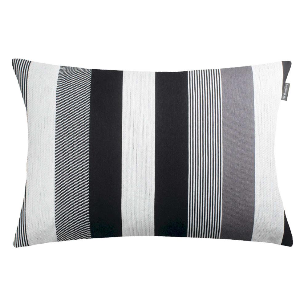 wohndirekt Kissenhülle Stripe mit Längsstreifenmix und groben Gewebe 40x60 cm Discount Store für neue Produkte