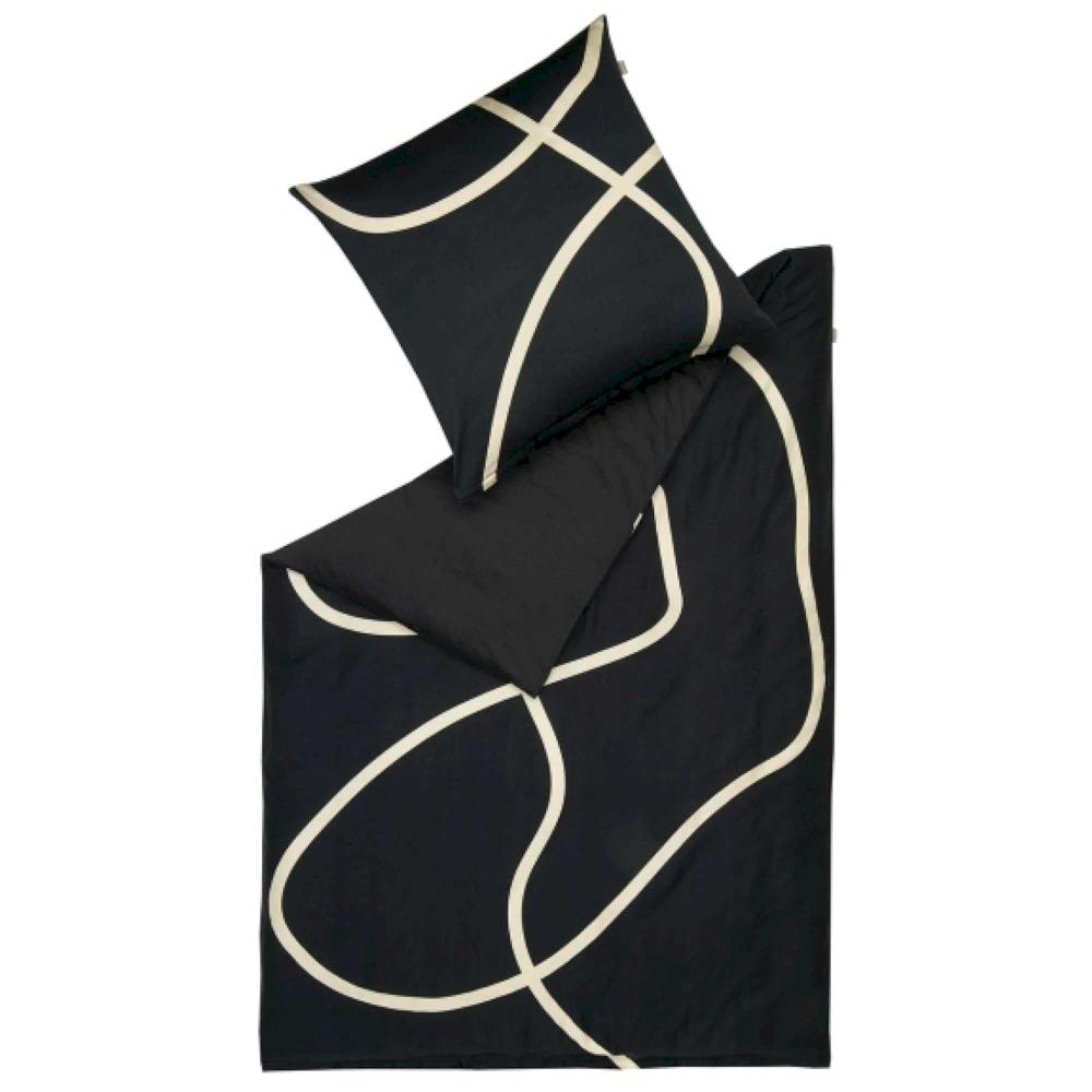 wohndirekt Satin Bettwäsche Artsy mit abstrakten Design Günstiger Verkauf