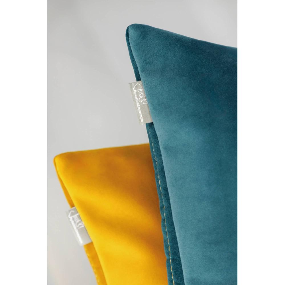 wohndirekt Kissenhülle Duo aus Samt und wattiert 38x58 cm Limitierter Zeitrabatt
