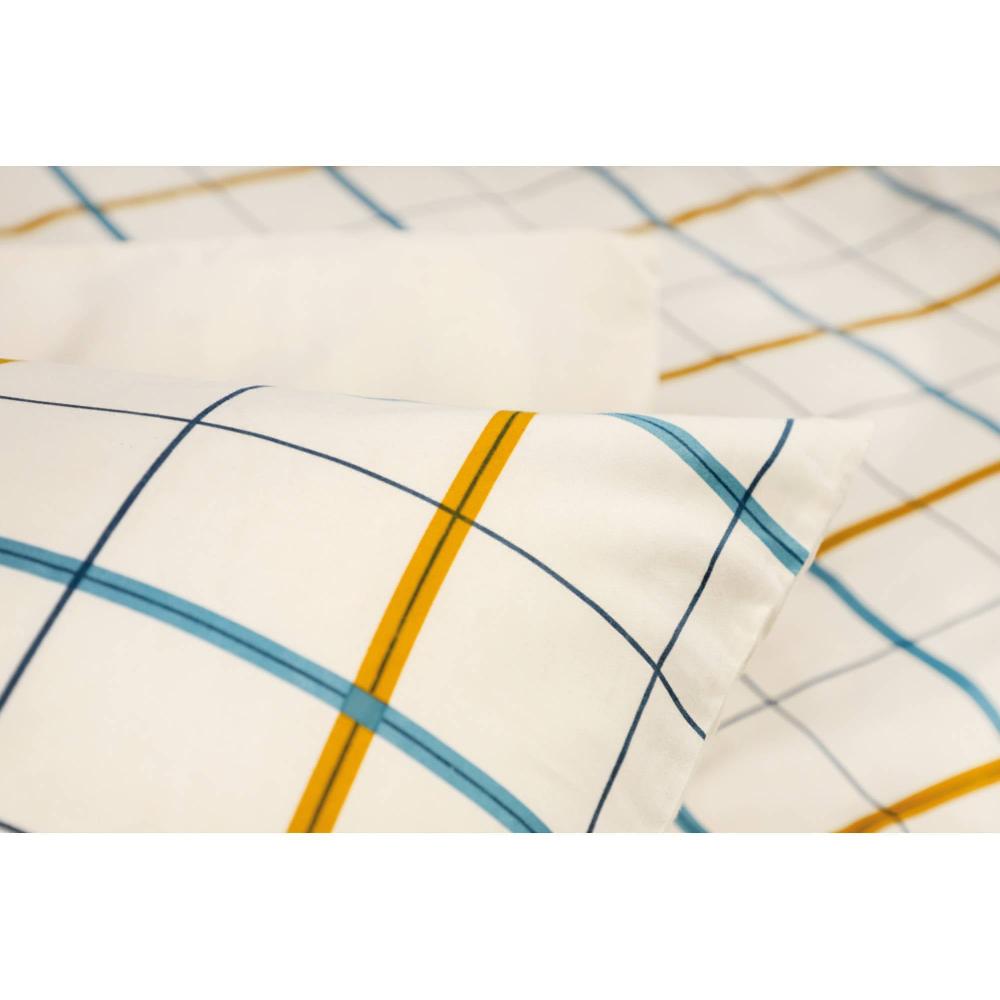 wohndirekt Satin Bettwäsche Jazz im Karomuster Fabrik Onlineshop