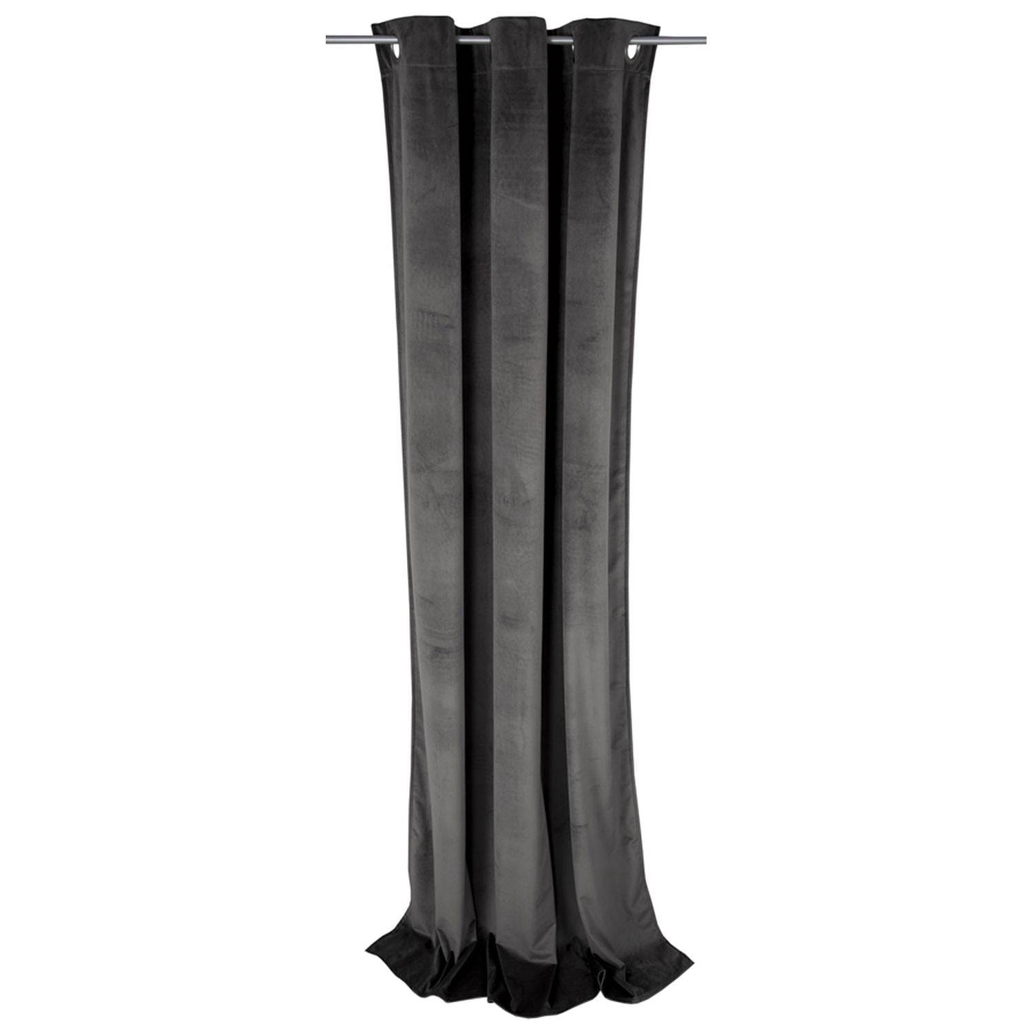 wohndirekt Ösenschal French Velvet • 135 x 245cm • UNI Design Flash Sale