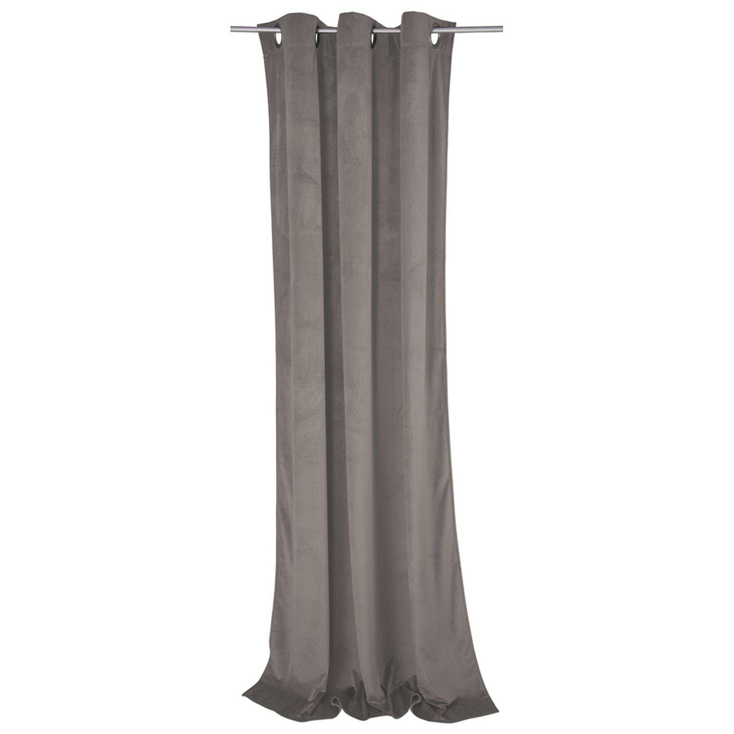 wohndirekt Ösenschal French Velvet • 135 x 245cm • UNI Design Flash Sale