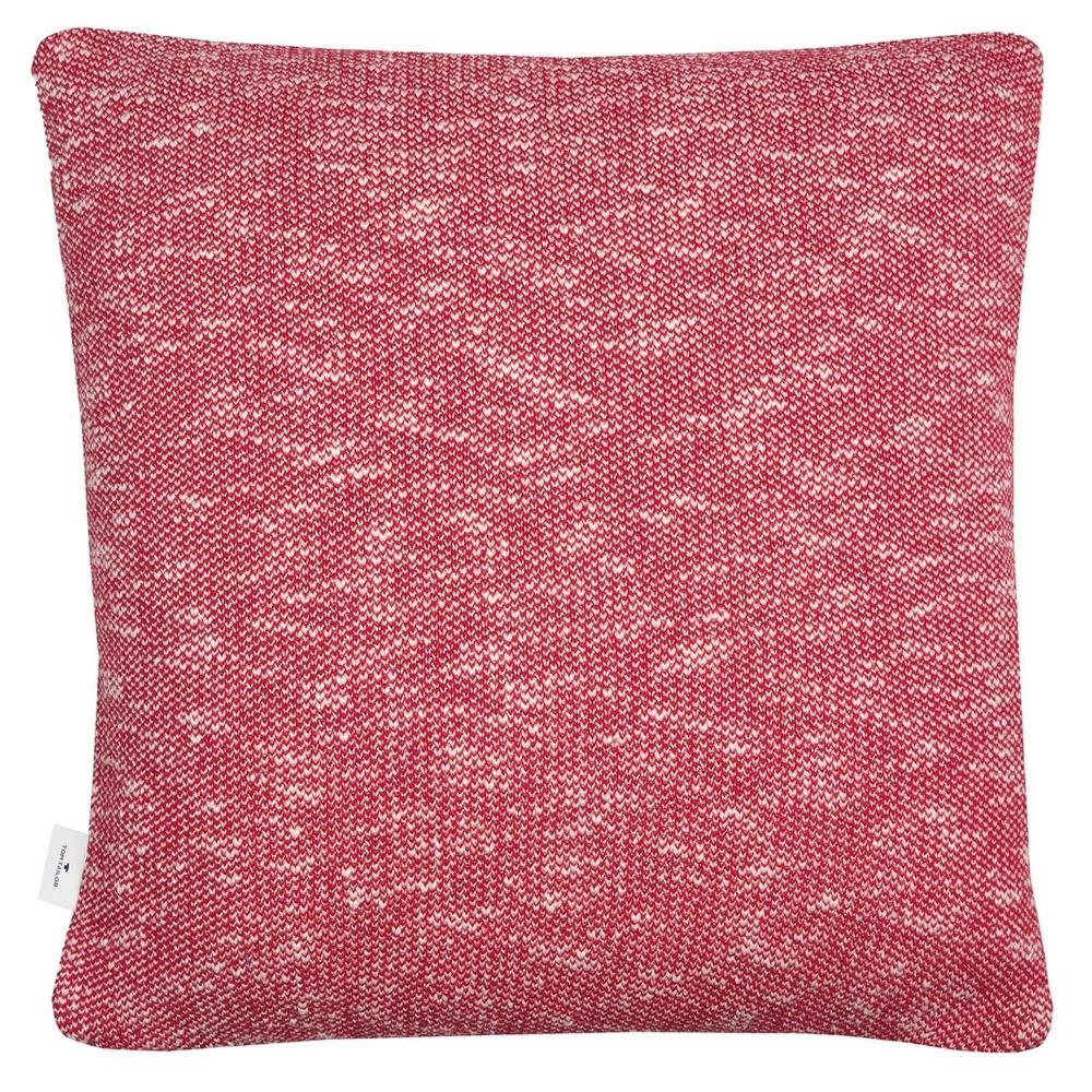 wohndirekt Kissenhülle Knitted Red Tree • Wendekissen mit Weihnachtsbaum • 100% Baumwolle • 45 x 45 cm Preisnachlass