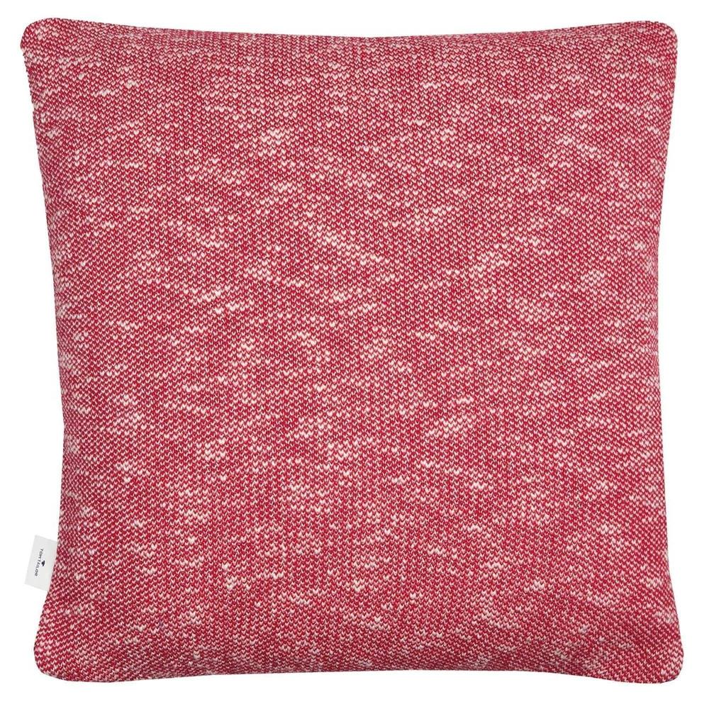 wohndirekt Kissenhülle Knitted Red Tree • Wendekissen mit Weihnachtsbaum • 100% Baumwolle • 45 x 45 cm Preisnachlass
