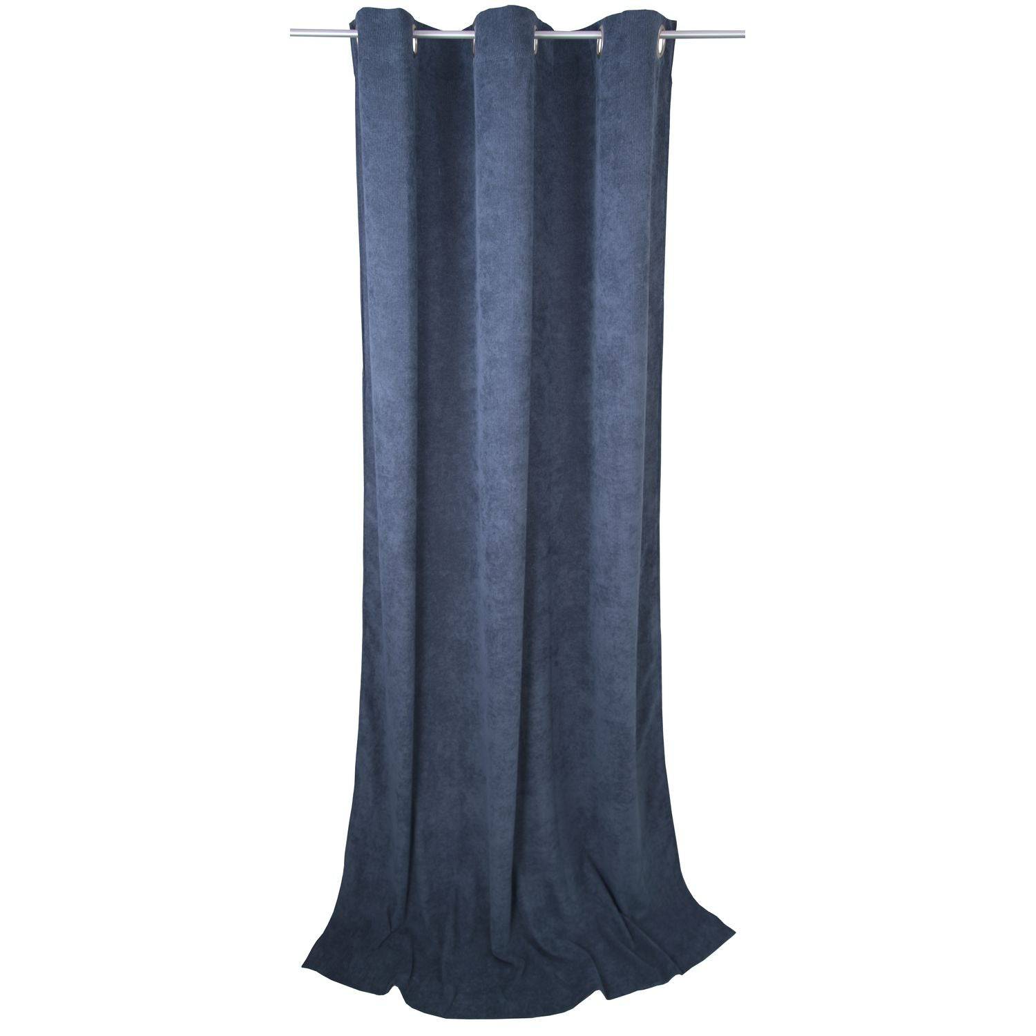 wohndirekt Ösenschal Casual Cord • 140 x 245 cm • Uni Farben • Cord Optik Lagerräumung