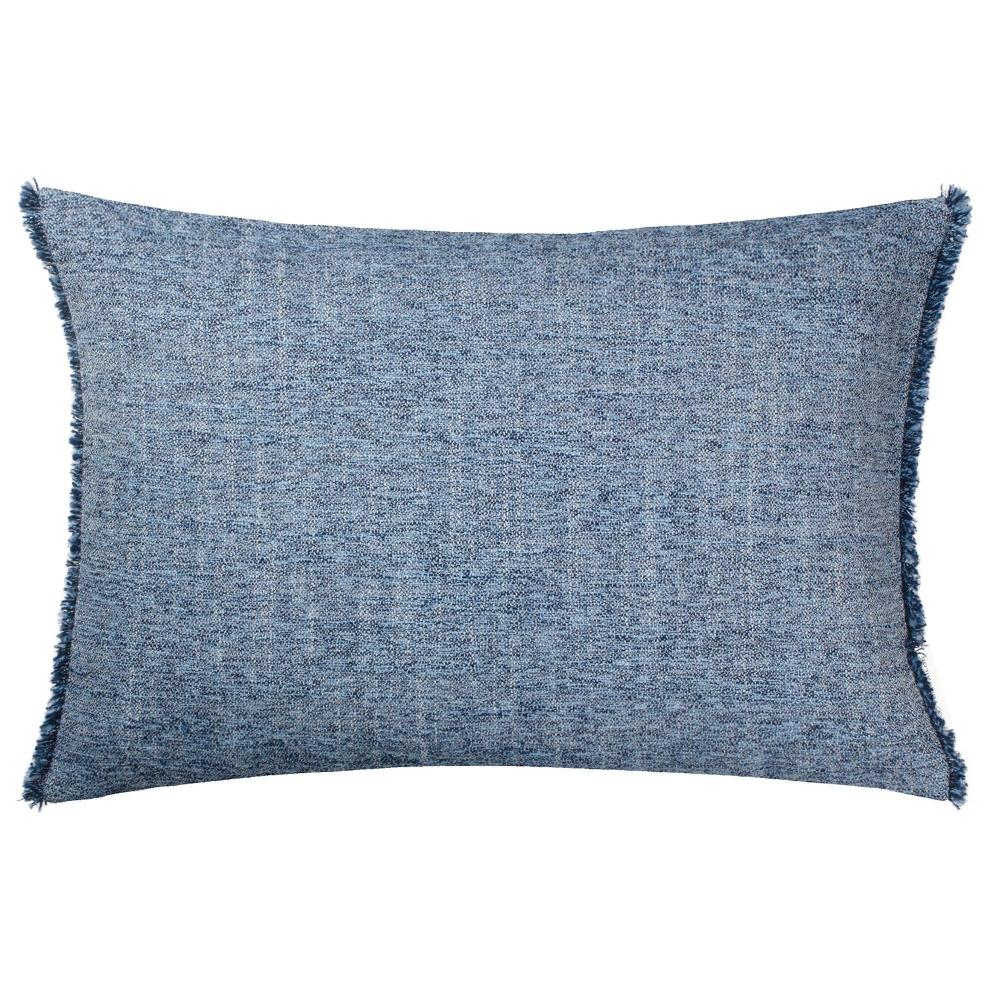 wohndirekt Zierkissenhülle Structured Fringes • Reißverschluss • Unifarben • 40x60cm Kauf eins, bekomm eins gratis