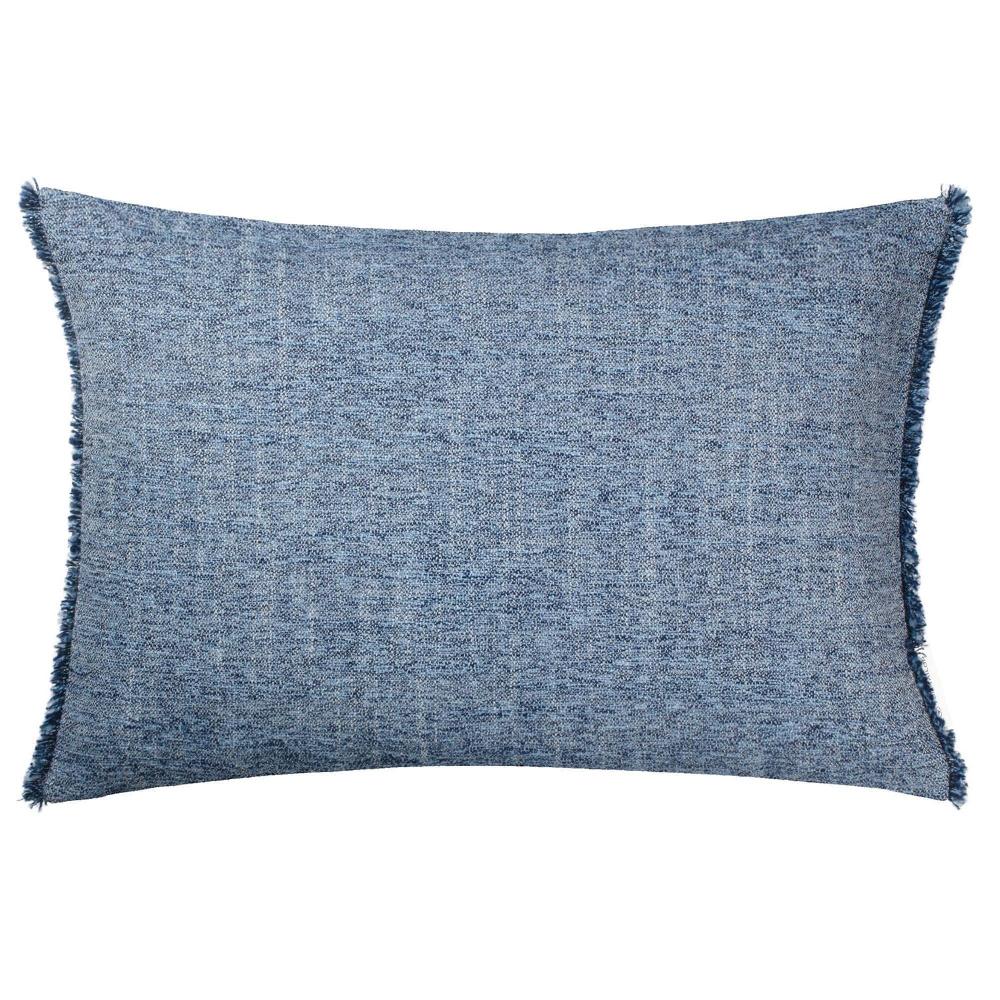 wohndirekt Zierkissenhülle Structured Fringes • Reißverschluss • Unifarben • 40x60cm Kauf eins, bekomm eins gratis