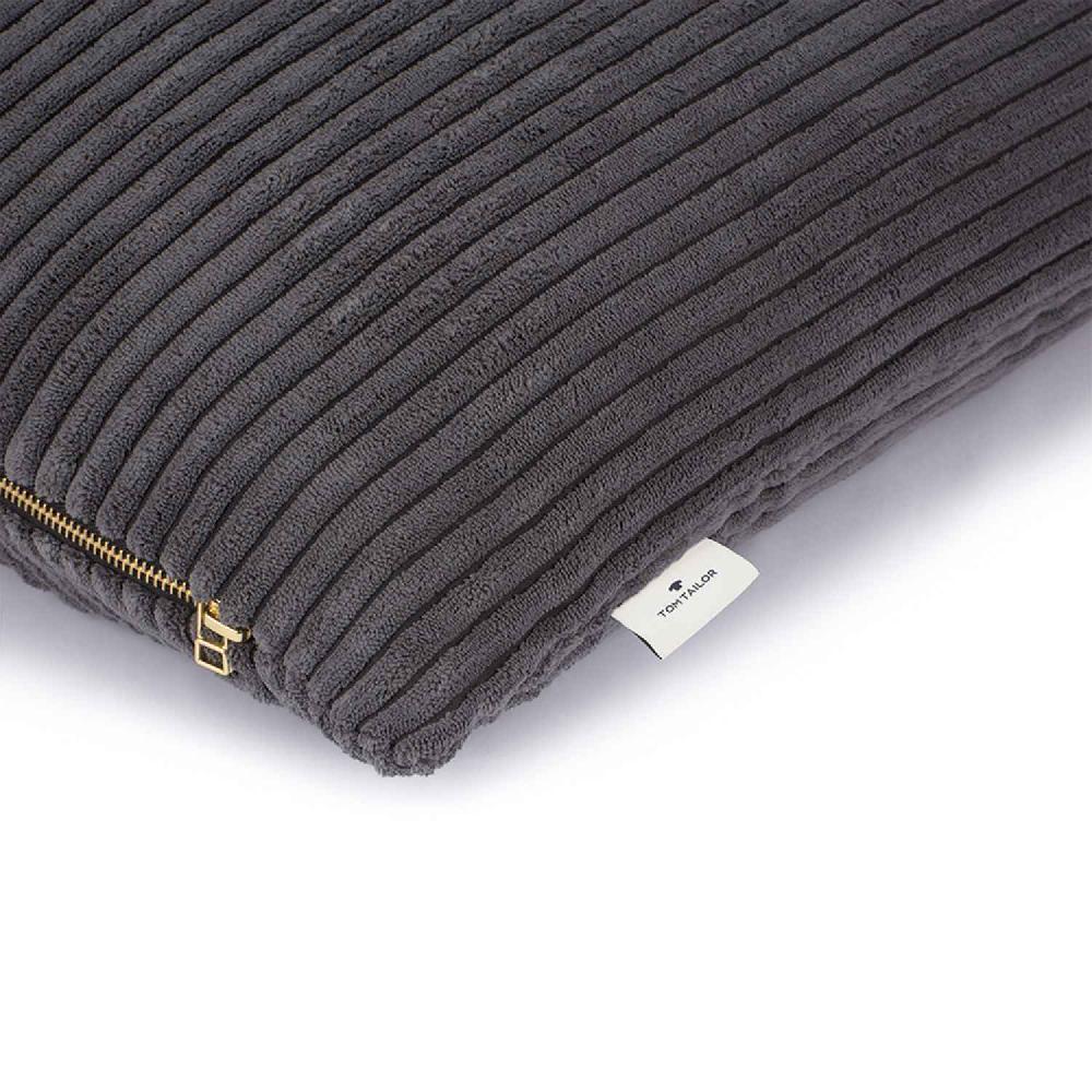wohndirekt Zierkissenhülle Big Corduroy • UNI • Goldener Reißverschluss • 45x45 cm Super Sparpreis