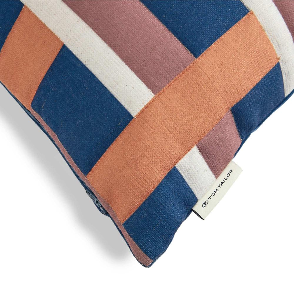 wohndirekt Kissenhülle Multi Check mit grafischem Muster 45 x 45 cm Neueste Stile