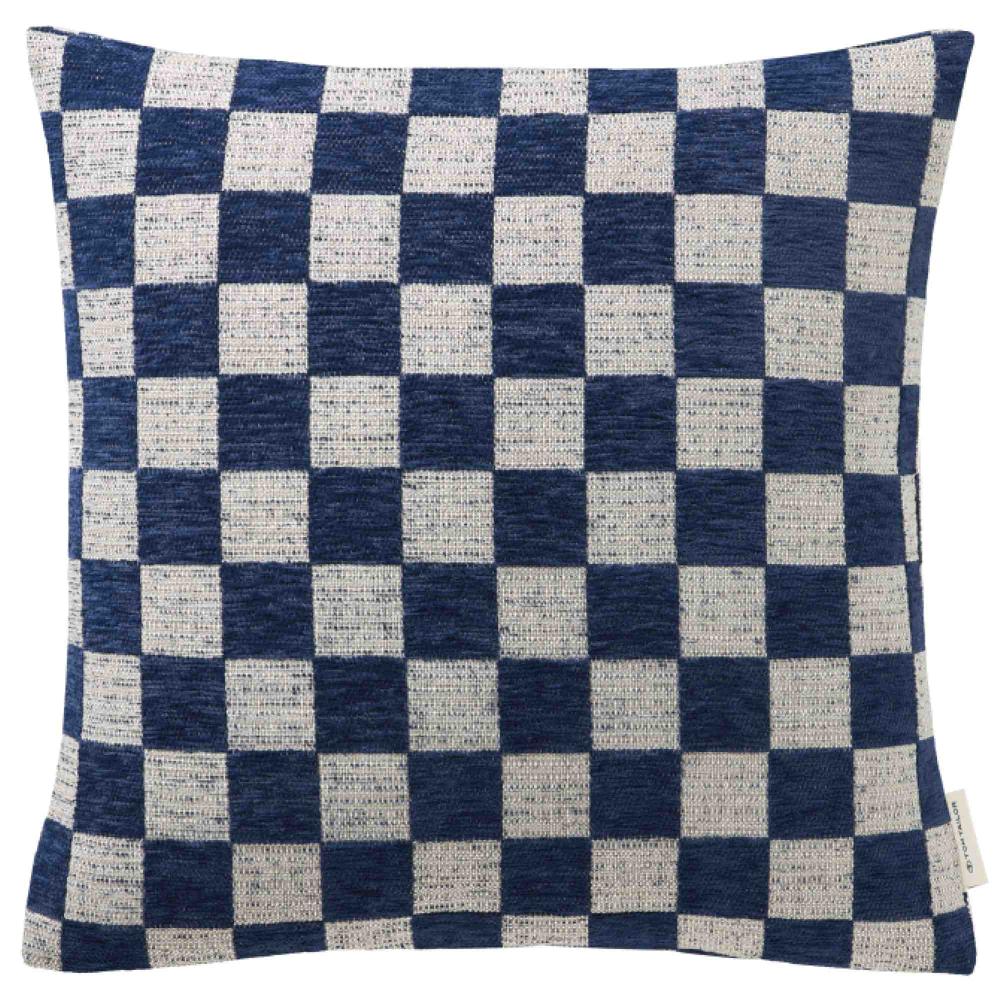 wohndirekt Kissenhülle Checkerbox mit Karomuster 45 x 45 cm Letzte 2 Tage