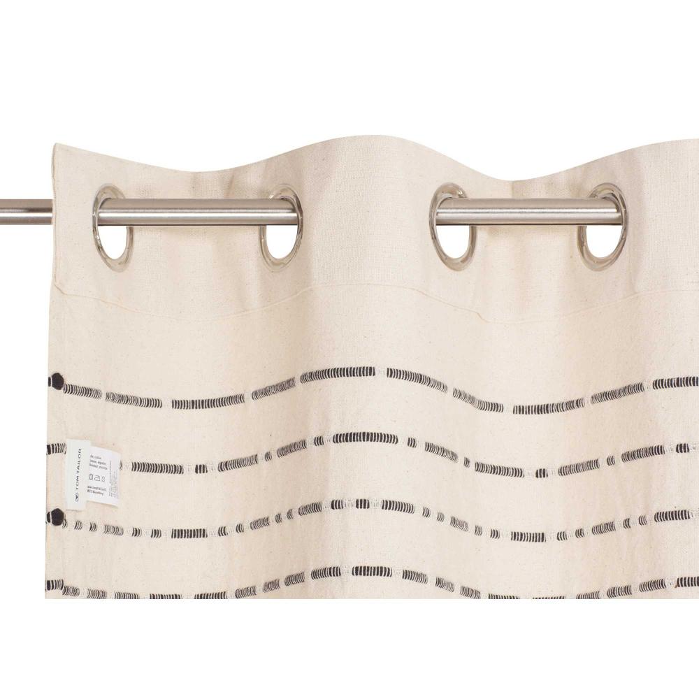 wohndirekt TT Ösenschal blickdicht im Leinenlook 140x260 cm Zeitbegrenzte Promotion