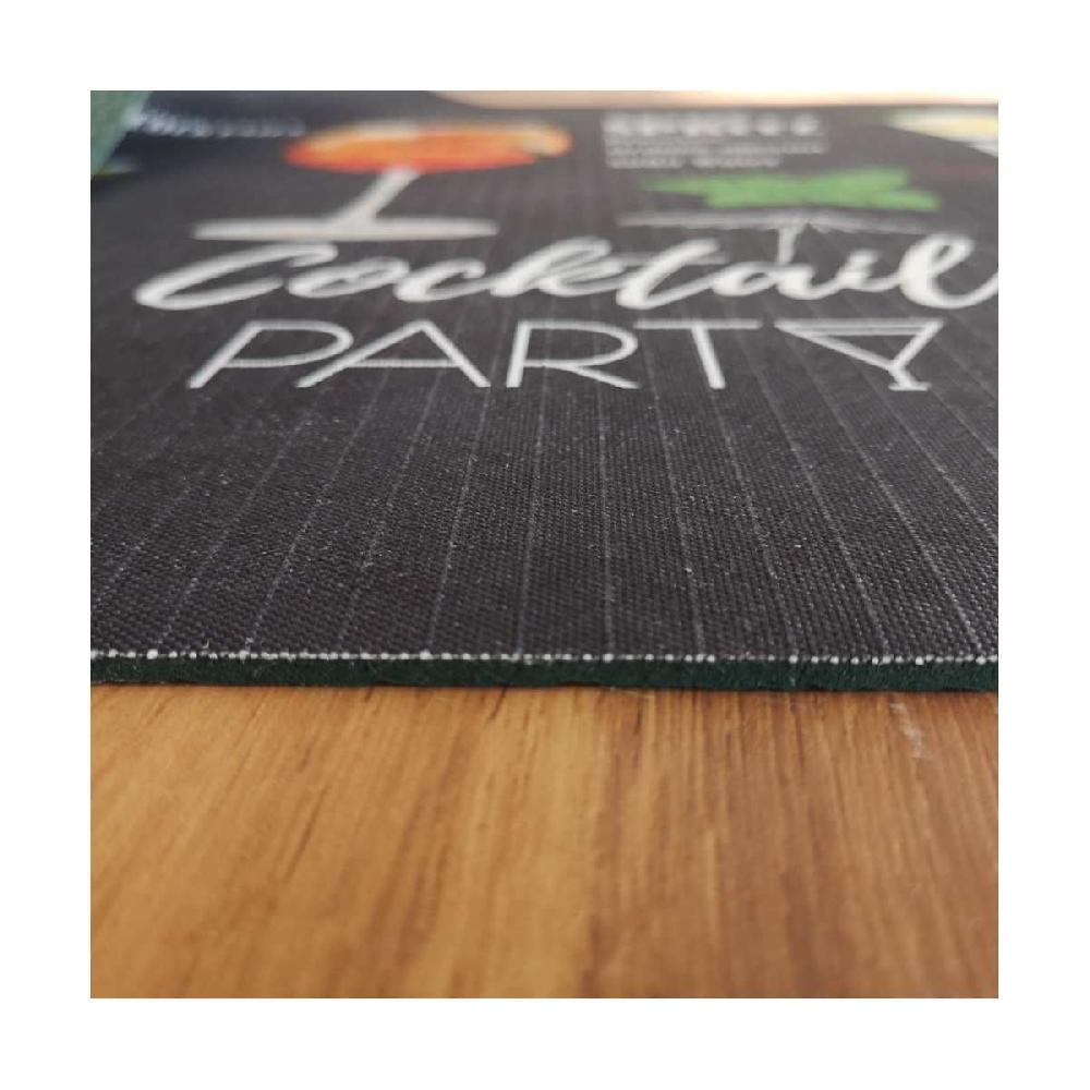 wohndirekt Küchenläufer Pub Design • von 50cm bis zu 10m • zuschneidbar • waschbar Sonderangebot der Fabrik