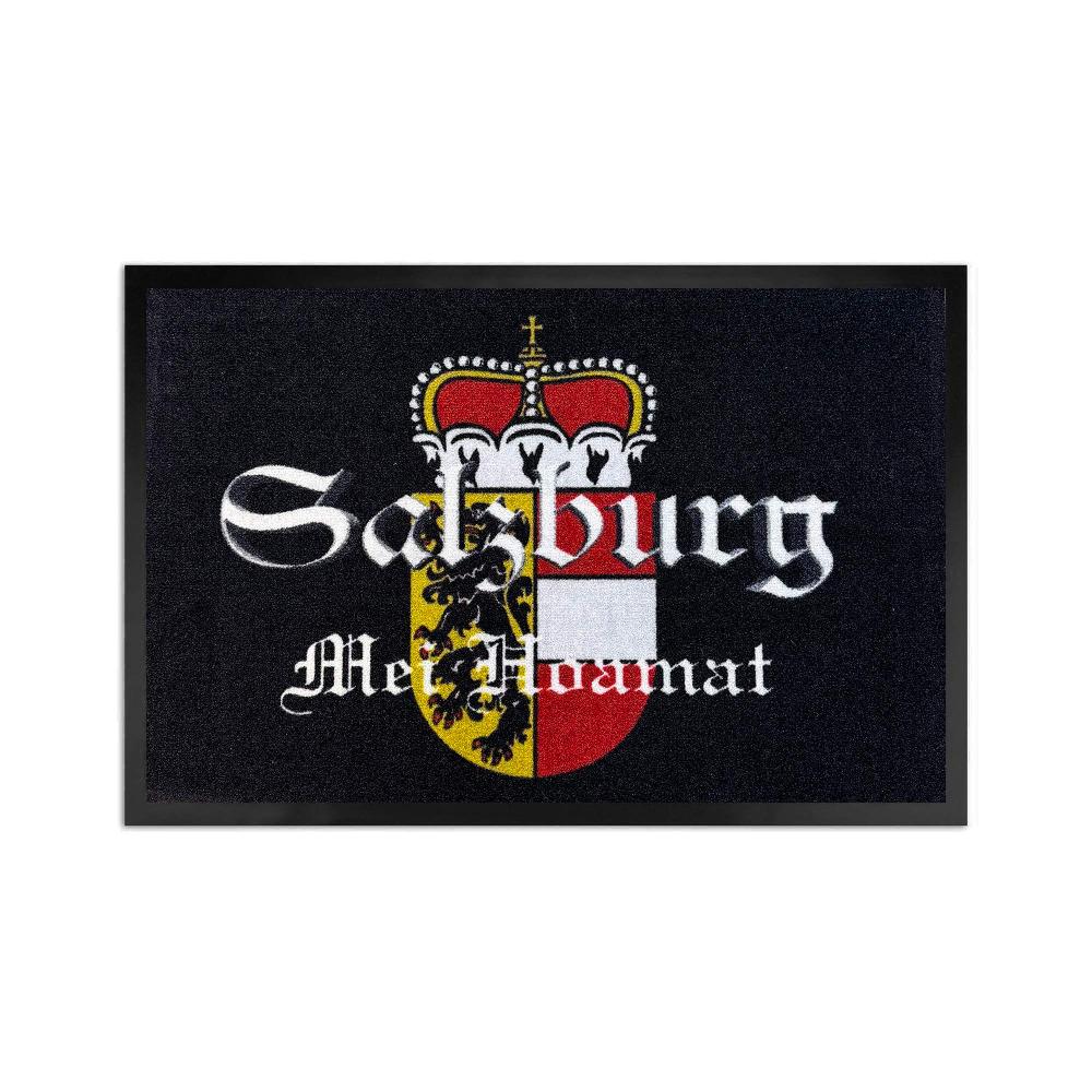 wohndirekt Fussmatte "Salzburg Mei Hoamat" 50x70cm