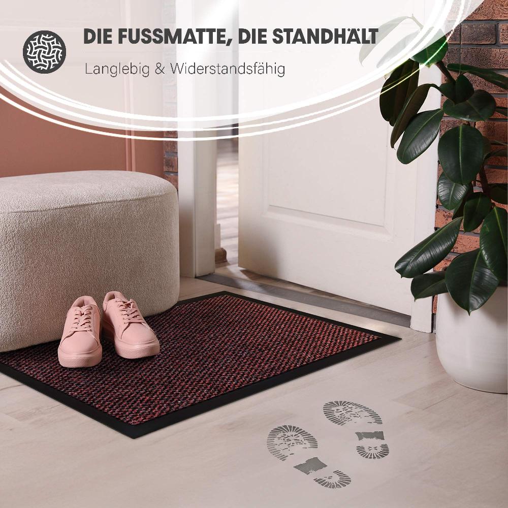 wohndirekt Premium Schmutzfangmatte – Rutschfeste Türmatte in 5 Größen Clearance-Verkauf