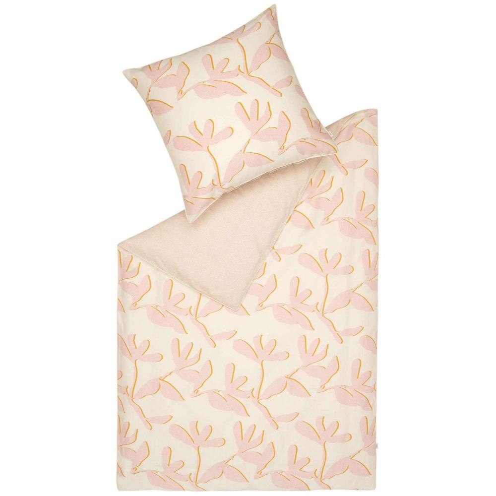 wohndirekt Satin Bettwäsche Babette mit floralem Muster