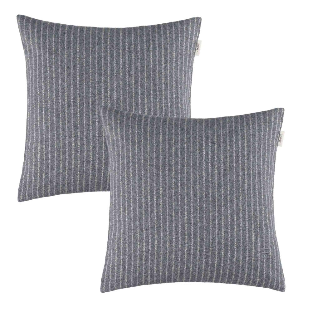 wohndirekt 2er Set Kissenhülle FunStripe mit Streifen 38 x 38 cm Zeitlich begrenztes Angebot