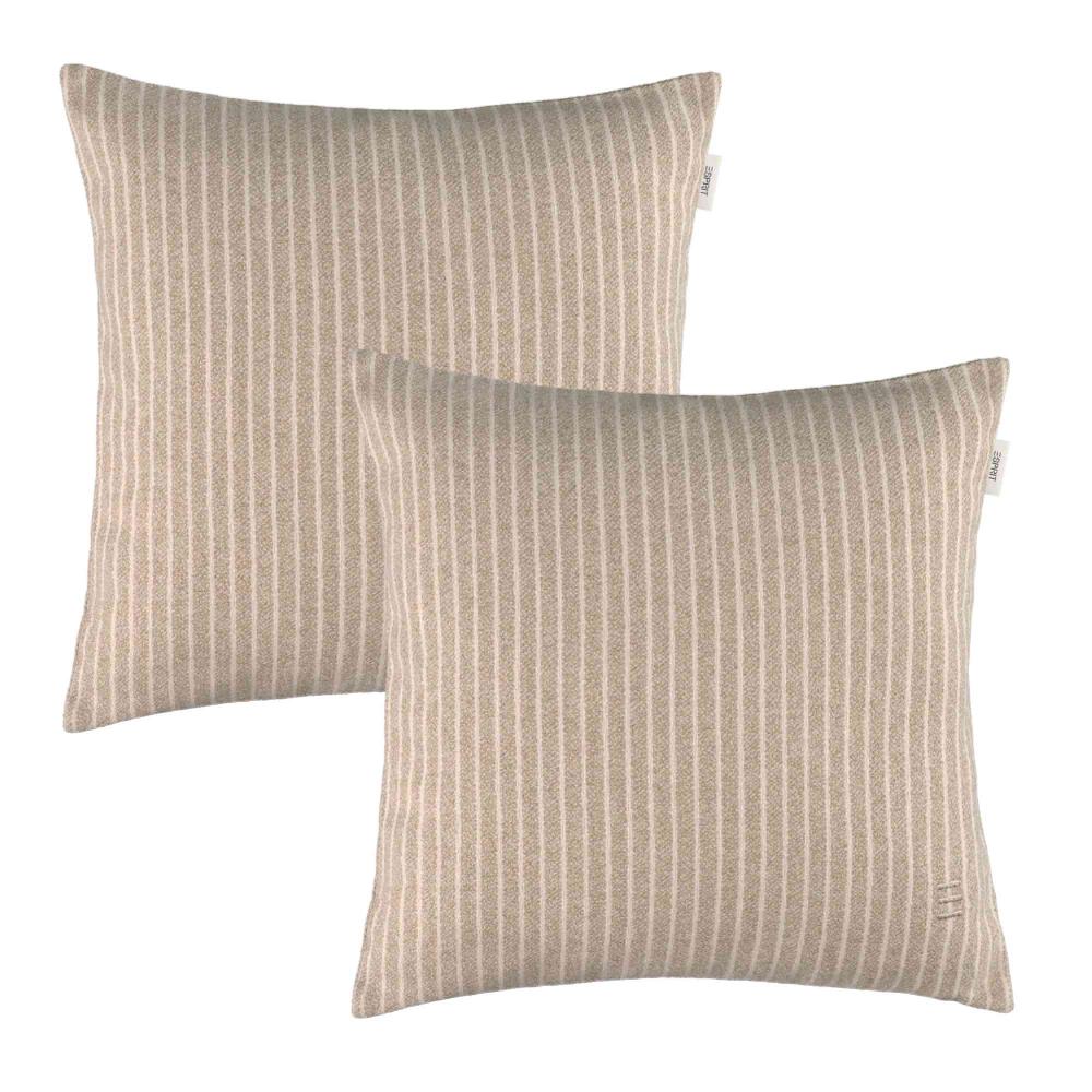 wohndirekt 2er Set Kissenhülle FunStripe mit Streifen 38 x 38 cm Zeitlich begrenztes Angebot
